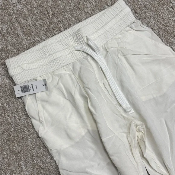 Sunday Best Off-White Drawstring Joggers - Picture 2 of 4